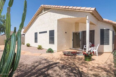 Rear of home