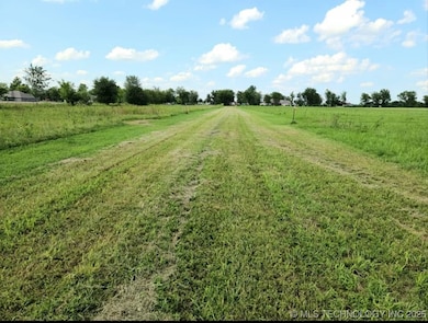 30 feet across goes back to the 5 acre parcel. This is looking back towards 445 Rd.