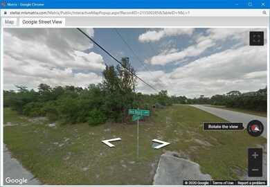 Vero Beach & Caspian intersection corner view of l