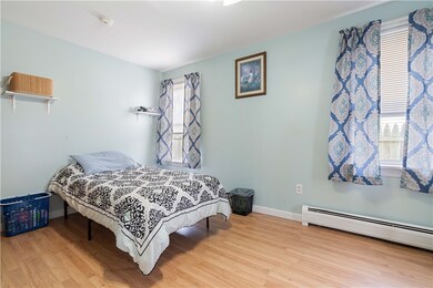 First floor bedroom off of the living/dining area
