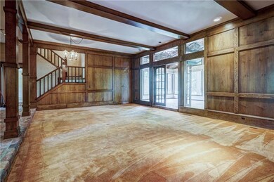 Standing on the North end of the primary living ar