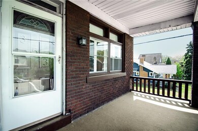 Covered front porch