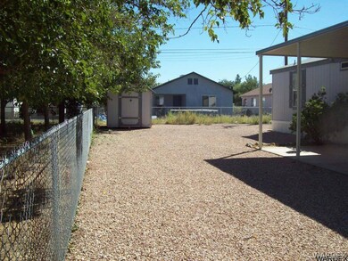 side yard with shed