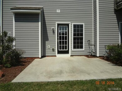 Patio + landscaped backyard