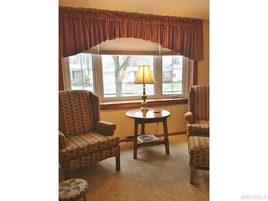 Living Room. Even on a gloomy day, the newer windo