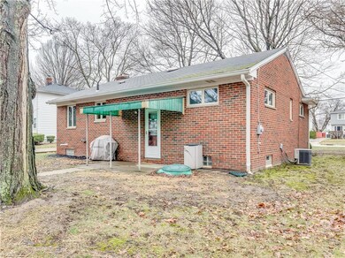 Beautiful brick on this ranch.