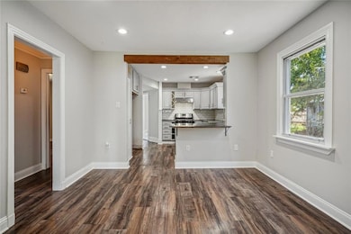 Den, Dining, Kitchen