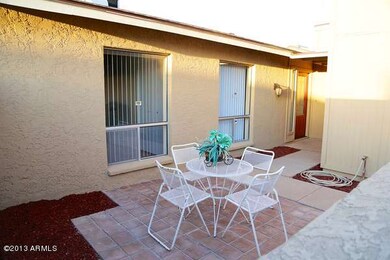 Front Courtyard Tiled Patio