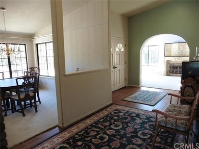 Expansive entry and large dining room