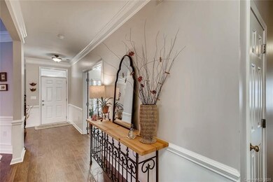 Welcoming foyer.