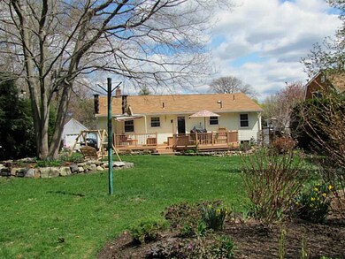 Exterior Back. Picture perfect back yard with tons