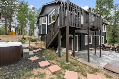 Great entertaining deck and large walk out area.