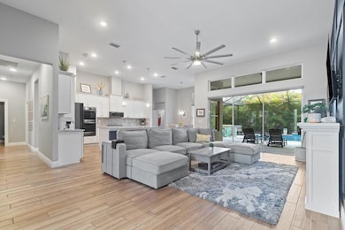 View of the Open floorplan from the fiyer