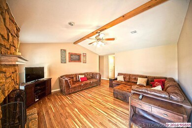 Spacious living room provides plenty of room to lo