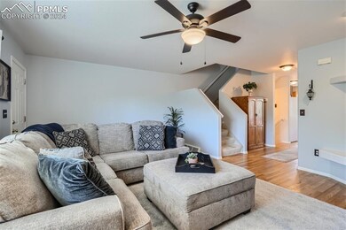 The main level offers separate spaces while seamle