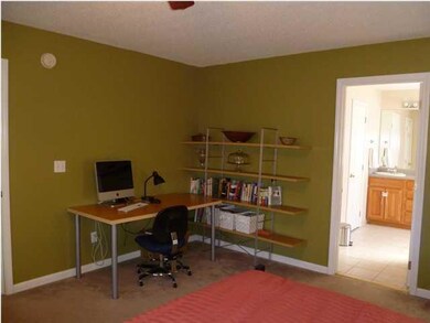 Office space in master bedroom