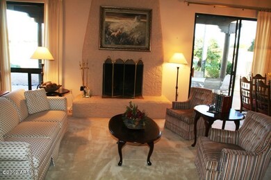 Living Room with Fireplace