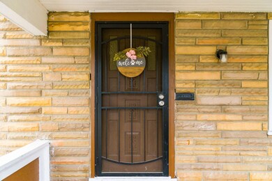 Front entry.