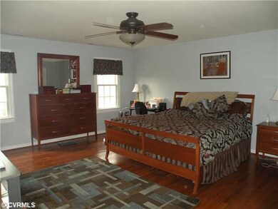 Master Bedroom - Very spacious. Beautiful hardwood