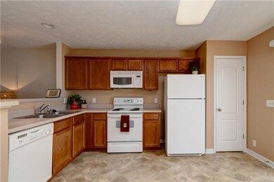 Large kitchen with plenty of open working space.