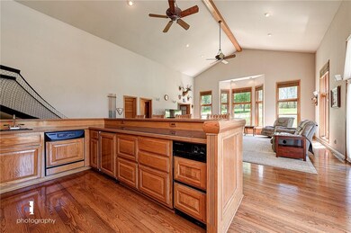Full wet bar w/ built-in dishwasher