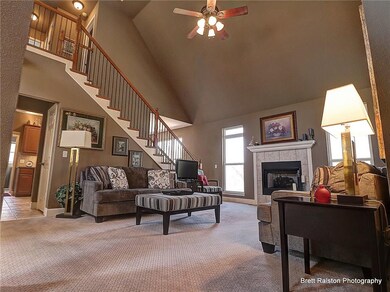 High ceilings give this home that mansion feeling