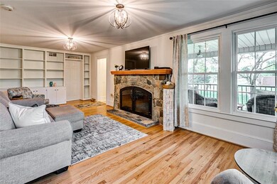 Hardwood floors and so much light!