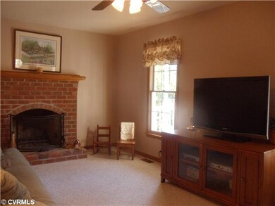 Living Room - Carpeted Formal Living Room with Bri