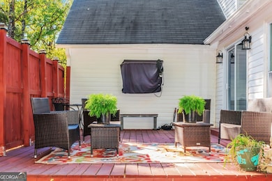 back porch off primary bedroom