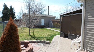 nice landscaped backyard