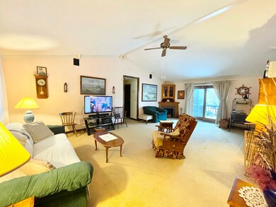 Large Living Room Area with Fireplace