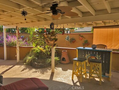 The backyard is perfect for entertaining or simply a great place for relaxing.