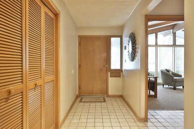 Foyer w 2 Guest Coat Closets