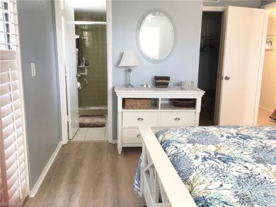 Primary has walk-in shower and walk-in closet