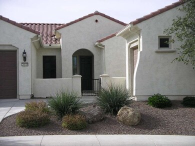 Gated entrance to Front Courtyard