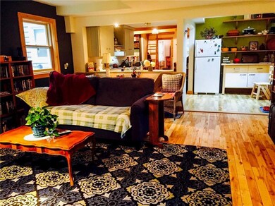 Lovely wood floors throughout most...