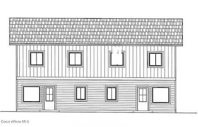 Back View of Duplex
