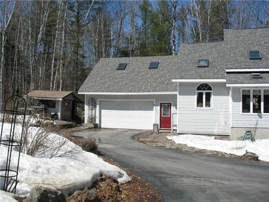 Exterior Front. Two car garage....