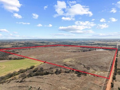 Aerial view with a rural view