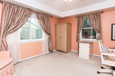 Home features newer vinyl windows, HVAC, Water hea