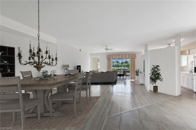 Virtually staged Dining Room to Living Room