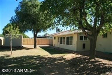rear yard