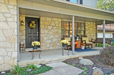 Covered Front Porch