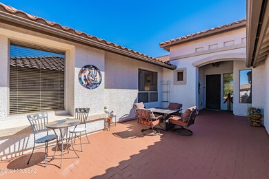 in the Front Courtyard