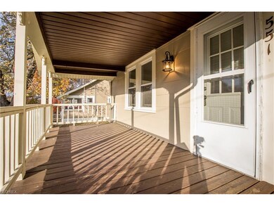 Welcoming porch