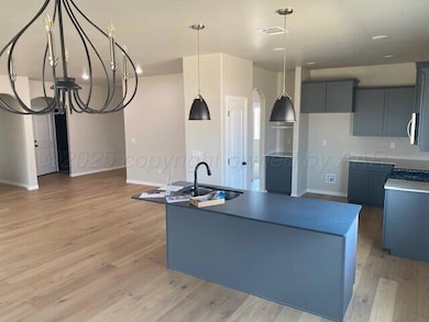 Beautiful flooring spacious kitchen