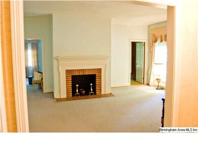 Living Room with double side fireplace