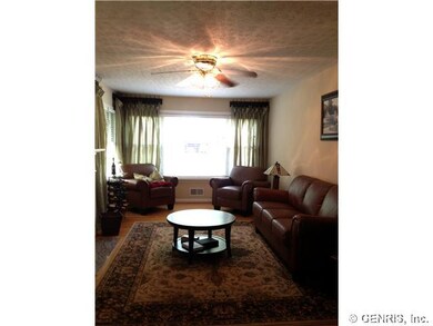 Living Room BEAMING HARDWOOD FLOORS, CUSTOM BLINDS