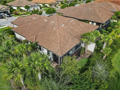 Birds eye view of property featuring a residential