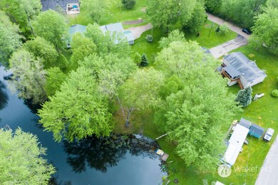 ariel view of canal